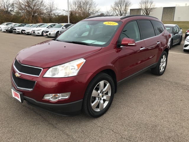 $6,949 2011 Chevrolet Traverse LT Red 4D Sport Utility in Beavercreek