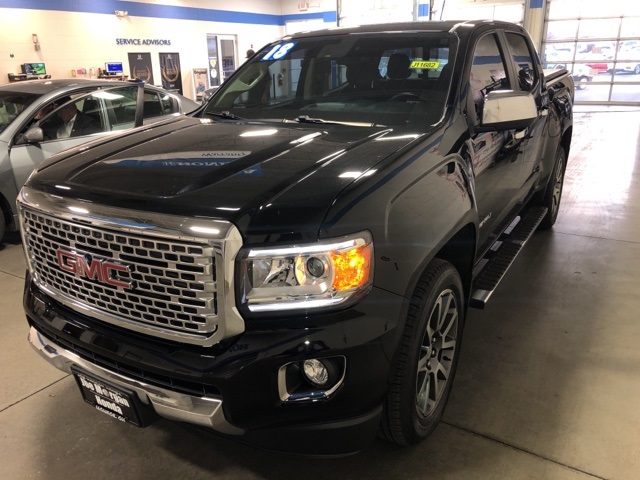 $34,569 2018 Gmc Canyon Denali Black 4d Crew Cab In Monroe