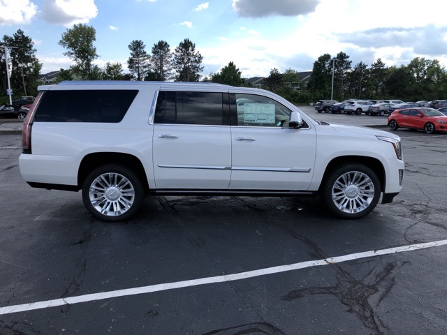 $100,615 2020 Cadillac Escalade Esv Platinum Edition White 4d Sport 