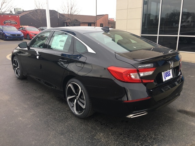 $29,700 2020 Honda Accord Sport 2.0t Black 4d Sedan In Tipp City