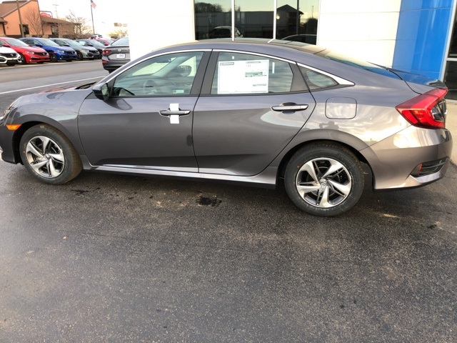 $20,100 2020 Honda Civic LX Gray 4D Sedan in Tipp City