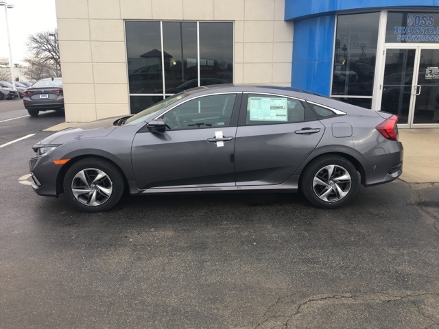 $20,100 2020 Honda Civic LX Gray 4D Sedan in Tipp City