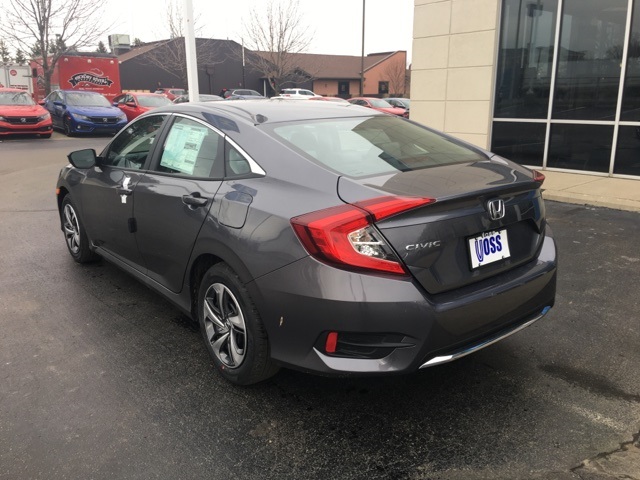 $20,100 2020 Honda Civic LX Gray 4D Sedan in Tipp City