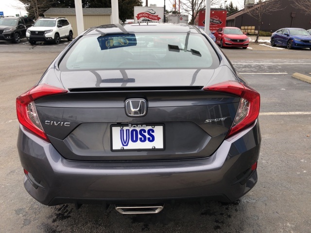 $21,800 2020 Honda Civic Sport Gray 4D Sedan in Tipp City