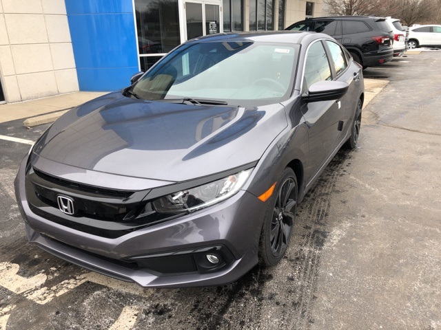 $21,800 2020 Honda Civic Sport Gray 4D Sedan in Tipp City