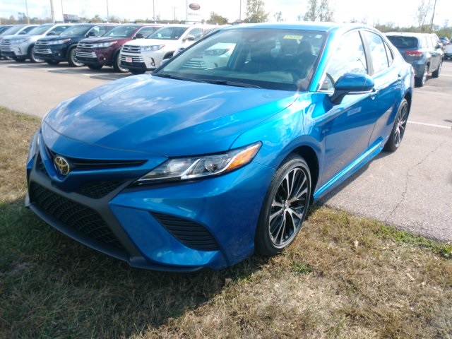 Blue Toyota Camry 2020