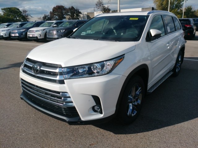 $50,320 2019 Toyota Highlander Limited Platinum White 4D Sport Utility ...