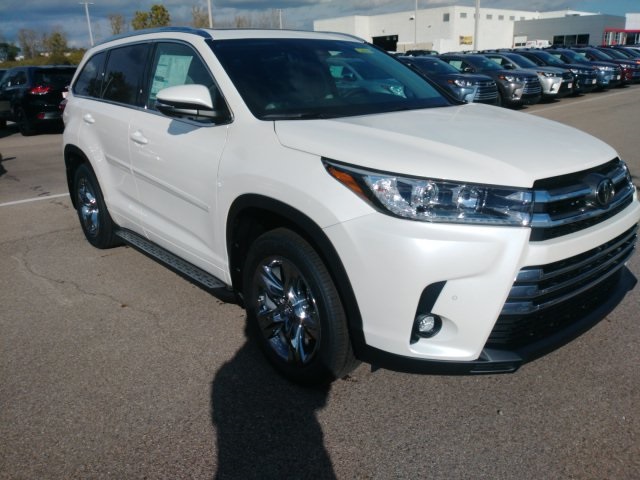 $50,320 2019 Toyota Highlander Limited Platinum White 4D Sport Utility ...