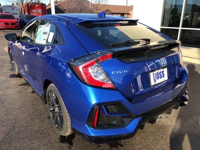 $22,950 2020 Honda Civic Sport Blue 4D Hatchback in Tipp City