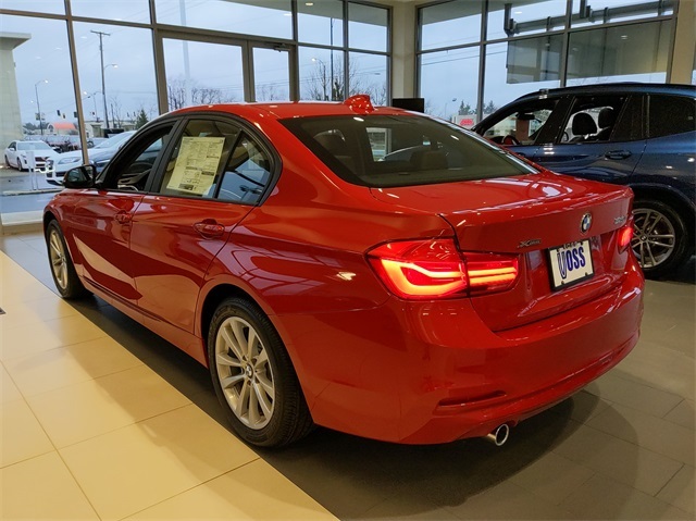 45410 2018 Bmw 3 Series 320i Xdrive Red 4d Sedan In Dayton